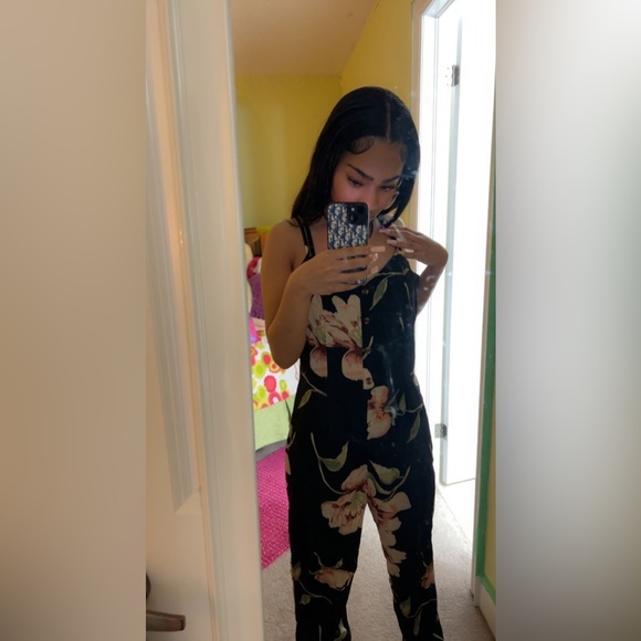 Floral jumpsuit - Picture 2 of 4